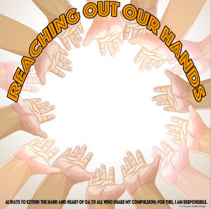 reaching out our hands LOGO